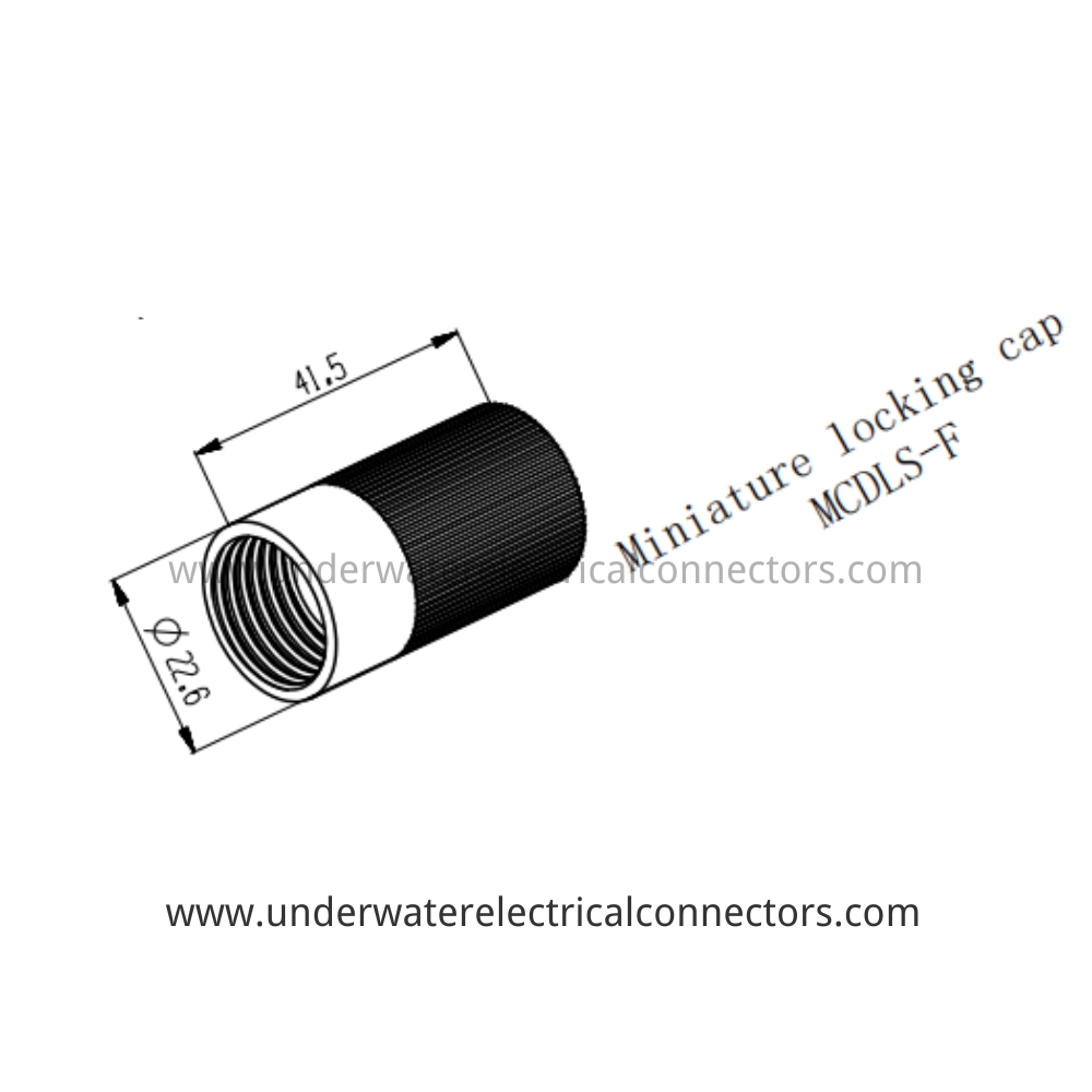 HYSF MCDLS-F Miniature locking cap Underwater Connector