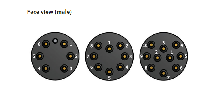 AT8M 8Pin Underwater Connector