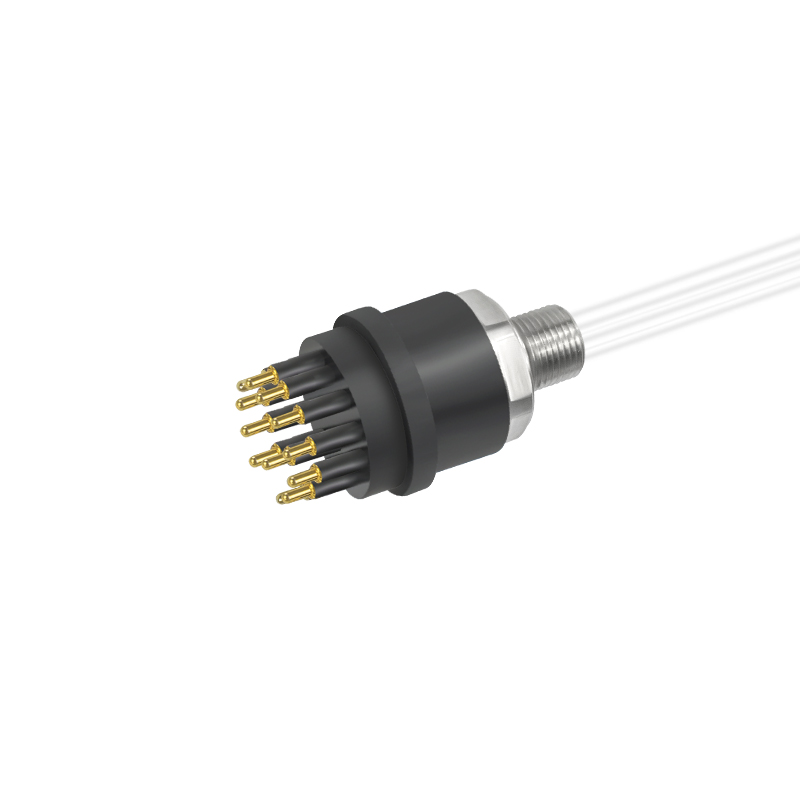 BH12MSS 12 Pins Male Bulkhead Subsea Underwater Connector AUV ROV Electrical Connector