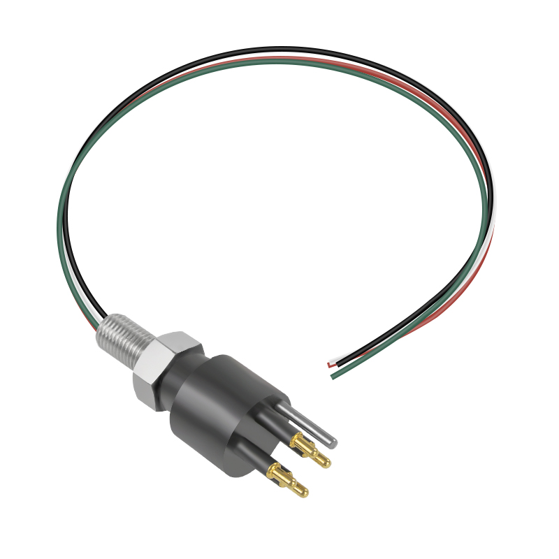 BH4MSS 4 Pins Male Bulkhead Stainless Steel Custom Underwater Subsea Cable Connector Supplier Manufacturer From China