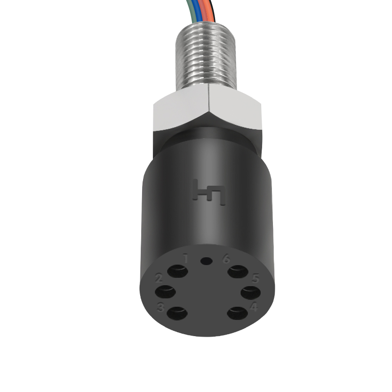 BH6FSS 6 Pins Male Bulkhead Deepsea Research Vessel Connector Private Label Underwater Connector