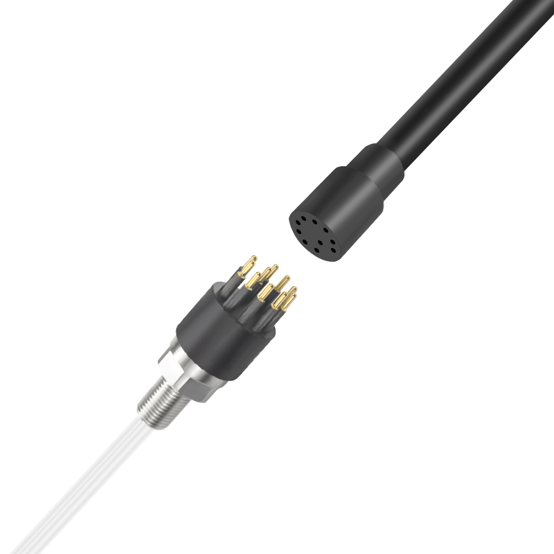 MCBH12FSS 12Pin Micro Circular Waterproof Connector for Underwater Lighting, ROV, and Sensor Applications