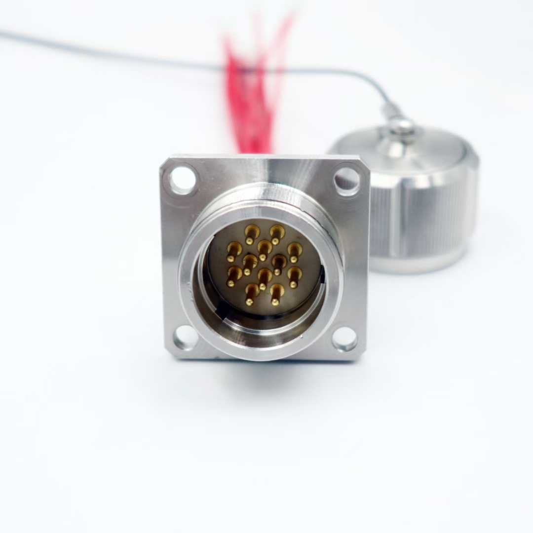 HYSF MCBH4-61M/F High-Pressure Metal-Housed 4-61 Pin Underwater Connector (60 MPa, Triple Seal)