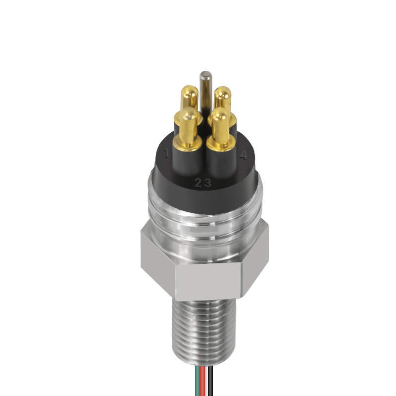 MCBH4MSS 4Pin Male Micro Circular Stainless Steel Bulkhead Underwater Connector for Submarine Applications