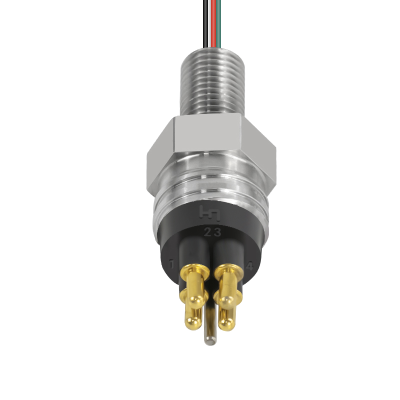 MCBH4MSS 4Pin Male Micro Circular Stainless Steel Bulkhead Underwater Connector for Submarine Applications