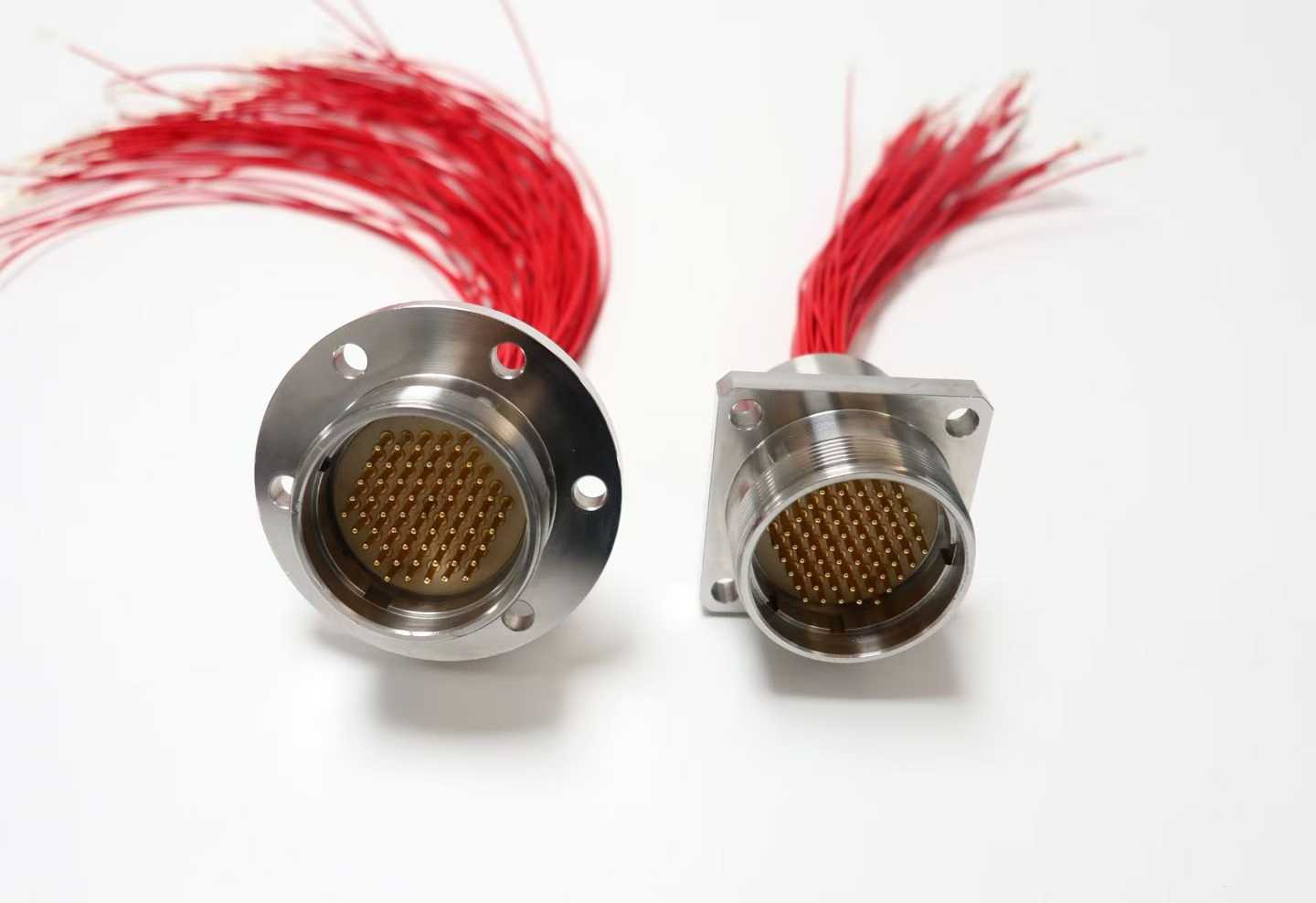 HYSF MCBH61M/F High-Density 61-Pin Metal Underwater Connector (70 MPa Pressure Rated)