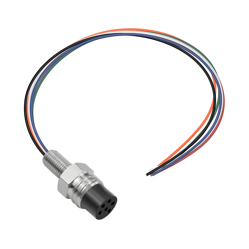 MCBH6FSS 6Pin Male Micro Circular Stainless Steel Bulkhead Underwater Connector for ROV and Sensor Systems