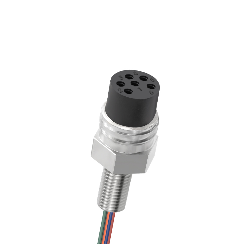 MCBH6FSS 6Pin Male Micro Circular Stainless Steel Bulkhead Underwater Connector for ROV and Sensor Systems