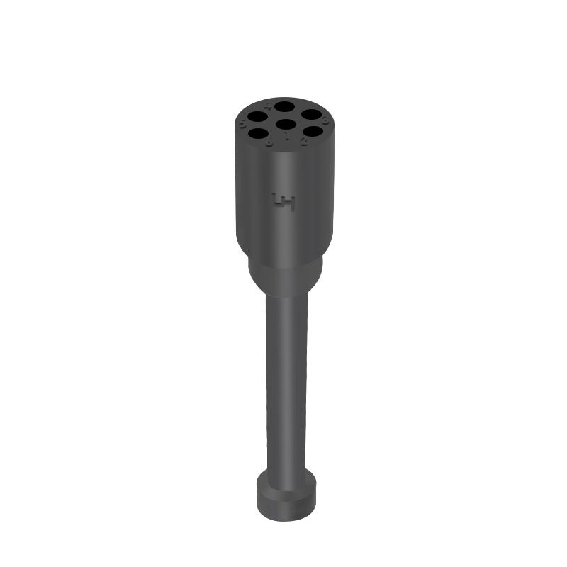 SMCDC6F 6Pin Subsea Watertight Dummy Pluggable Electrical Connector for Underwater Camera Systems