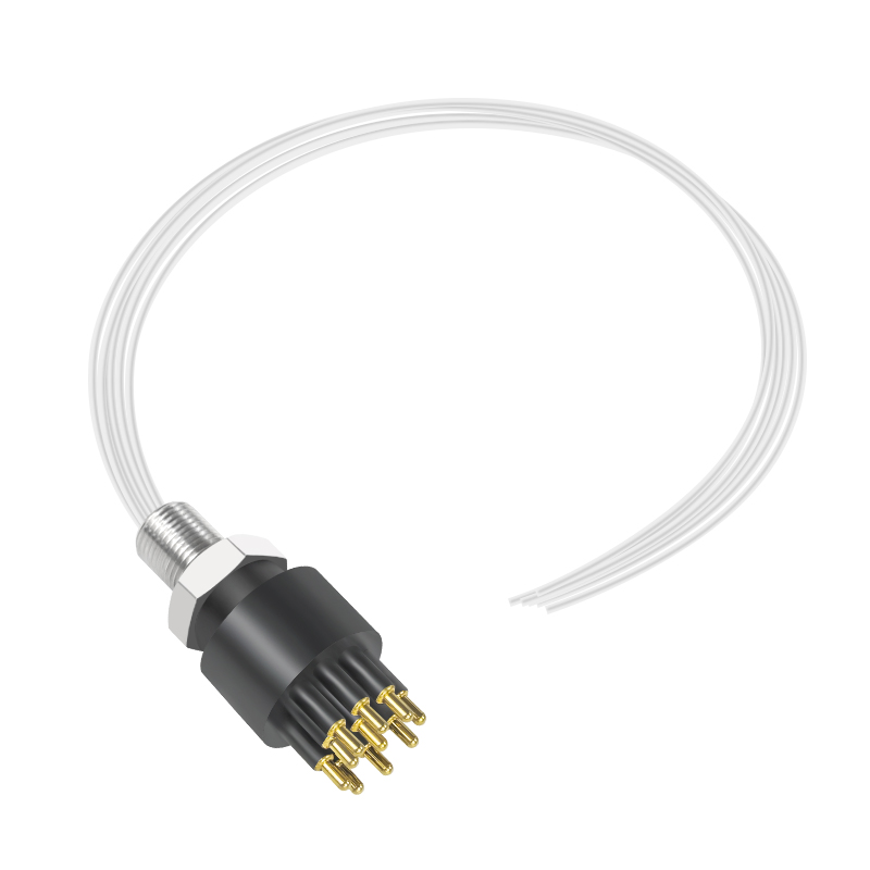 BH10M Waterproof Electric Male Bulkhead Underwater Circular Pluggable Connector for ROV Subsea Sonar Connectors