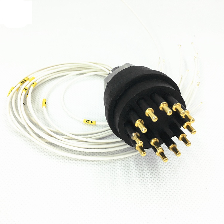 Waterproof Connector Plug Socket 12 Pin BH12F Female Standard Round Subcon Underwater Connectors for ROV Remote Operated Vehicle