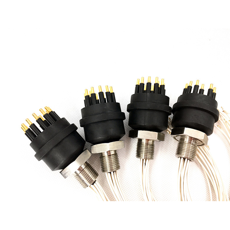 Waterproof Connector Plug Socket 12 Pin BH12F Female Standard Round Subcon Underwater Connectors for ROV Remote Operated Vehicle