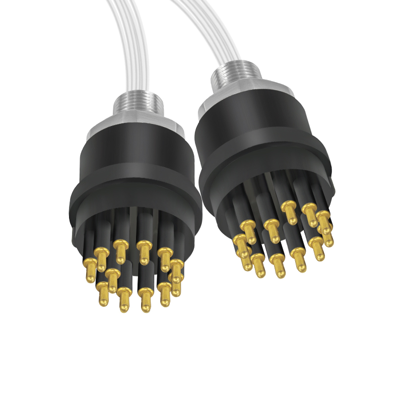 BH12M Submarine 12 Pin Male Waterproof Subconn Bulkhead Connectors Seacon Underwater Connector for Subsea ROV Robot