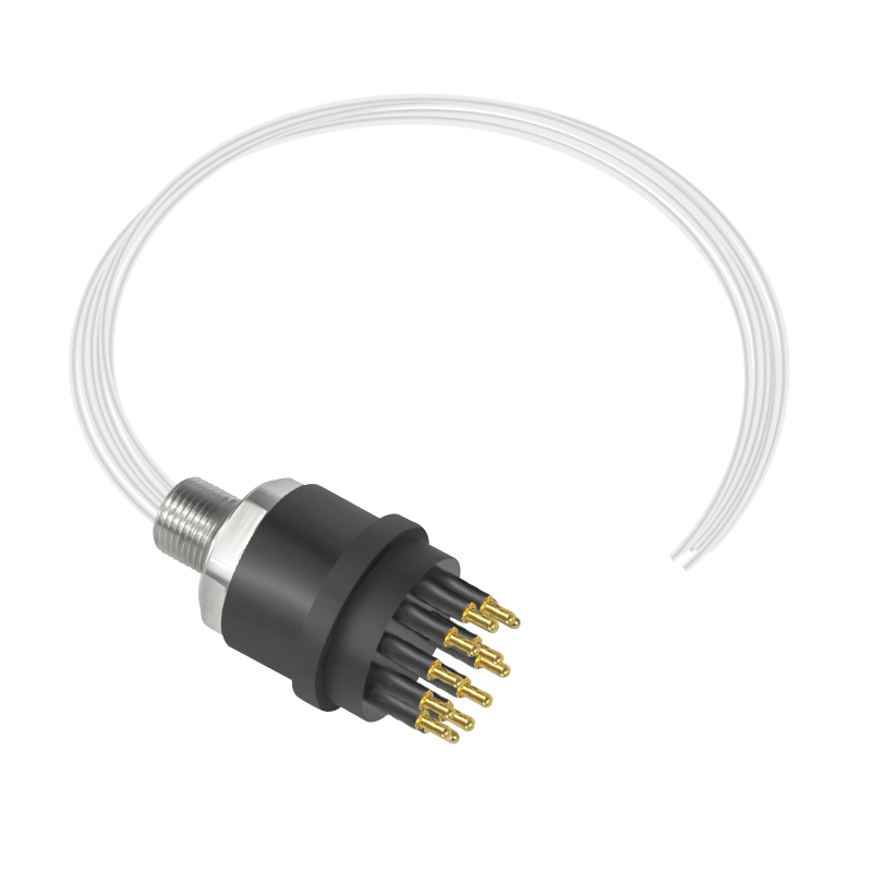 BH12M Submarine 12 Pin Male Waterproof Subconn Bulkhead Connectors Seacon Underwater Connector for Subsea ROV Robot