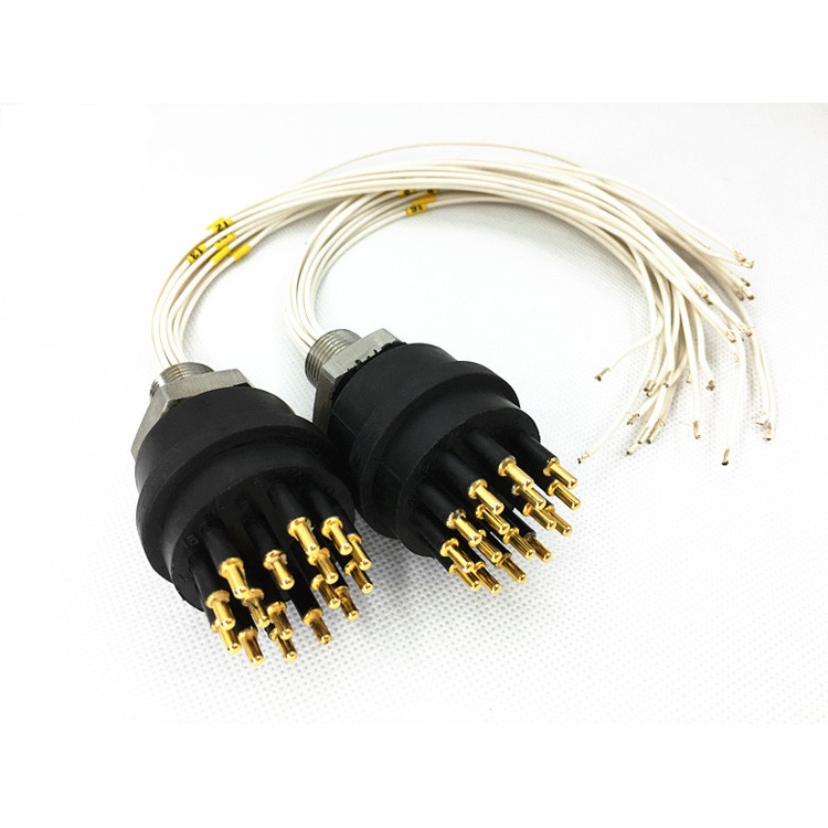 Waterproof Seacon Circular Connector Plug BH16M 16 Pin Standard Round Underwater Connectors for Equipment Connection Subsea