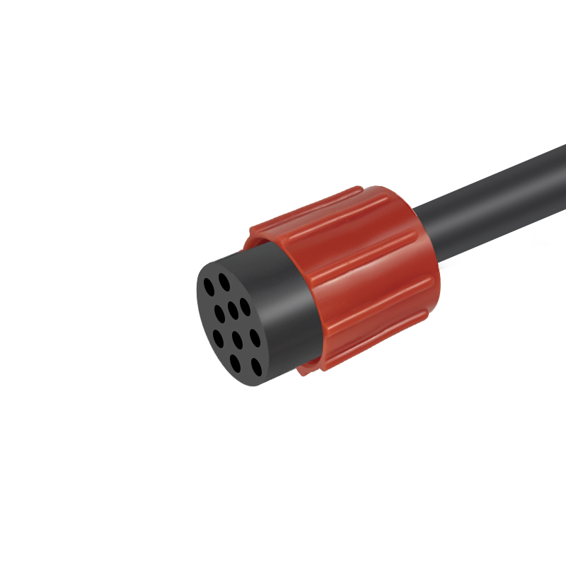 IL10F 10-Pin Inline Female Underwater Connector for AUV Docking and Robotics