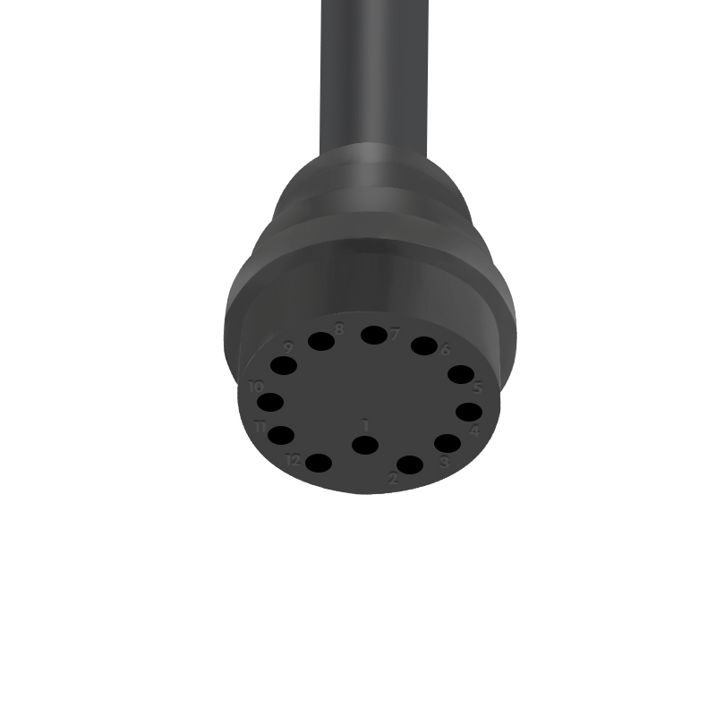 IL12F 12-Pin Inline Female Underwater Connector for Deep Sea Research