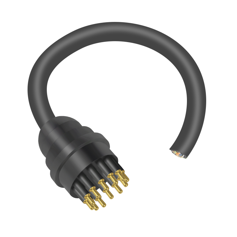 IL12M 12-Pin Inline Male Subsea Power Connector for Offshore Wind and Renewable Energy