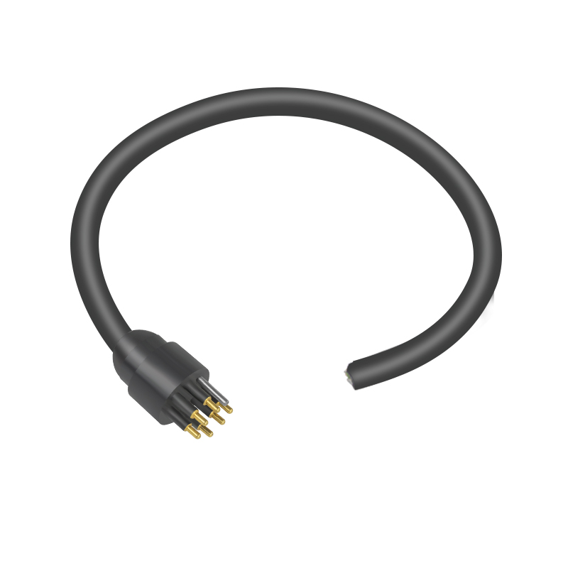 IL6M 6-Pin Inline Male Submersible Titanium Underwater Connector