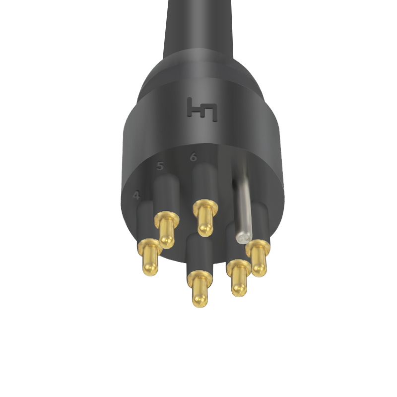 IL6M 6-Pin Inline Male Submersible Titanium Underwater Connector