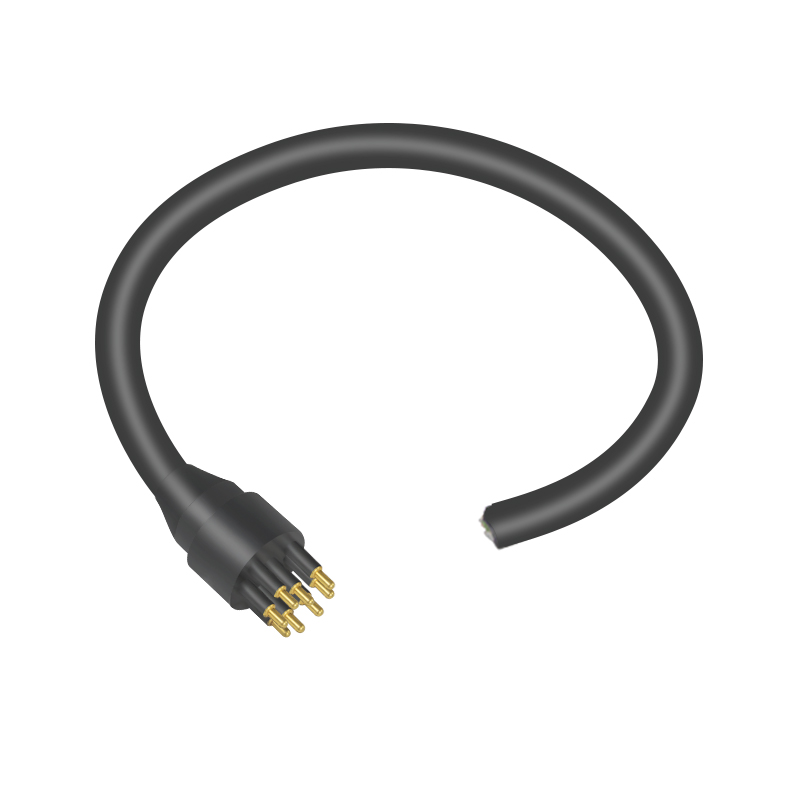 IL8M 8-Pin Inline Male Heavy Duty Underwater Connector