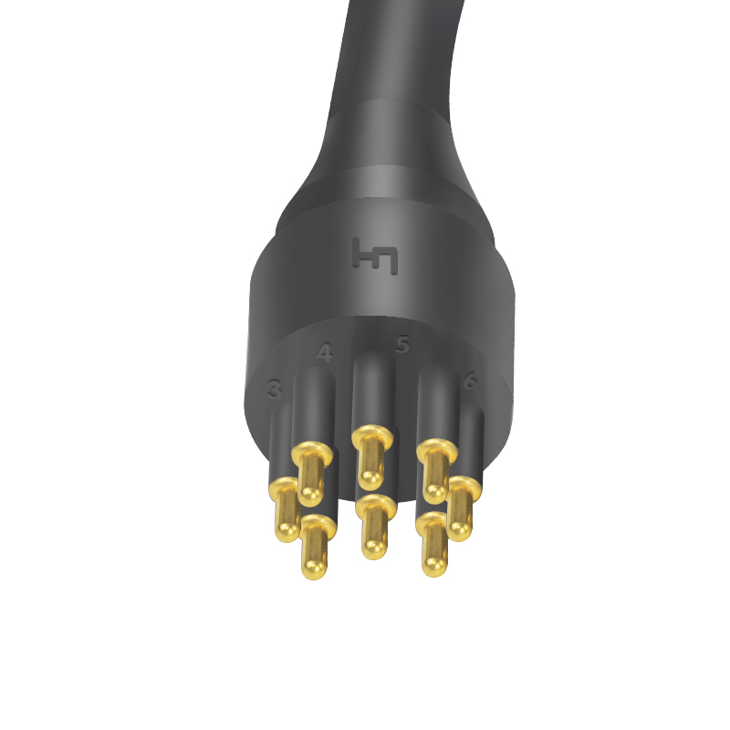 IL8M 8-Pin Inline Male Heavy Duty Underwater Connector