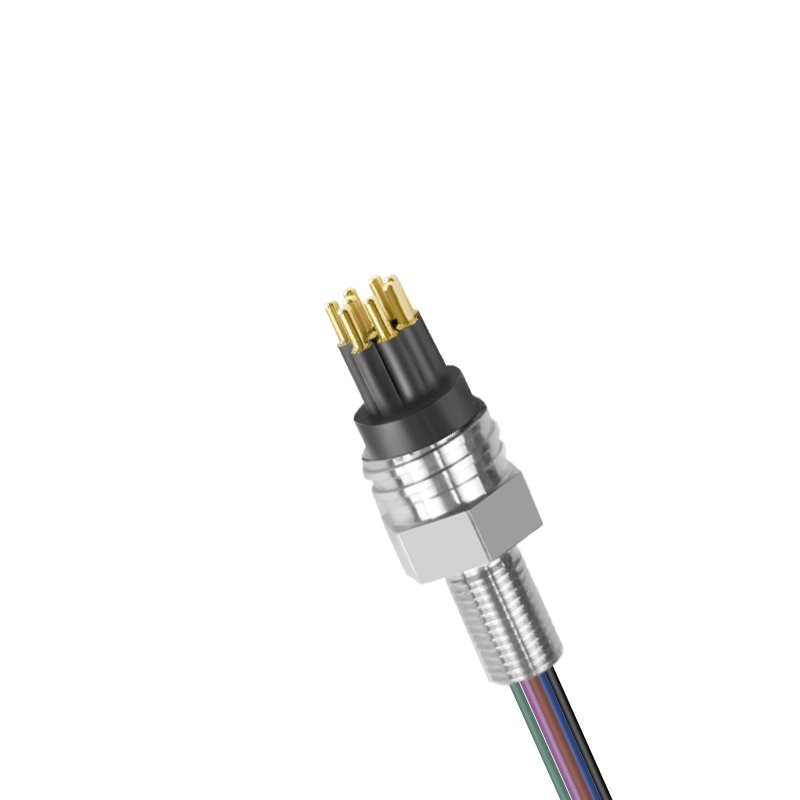MCBH8M 8Pin Micro Circular Male Bulkhead Marine Underwater Connector for Subsea Applications
