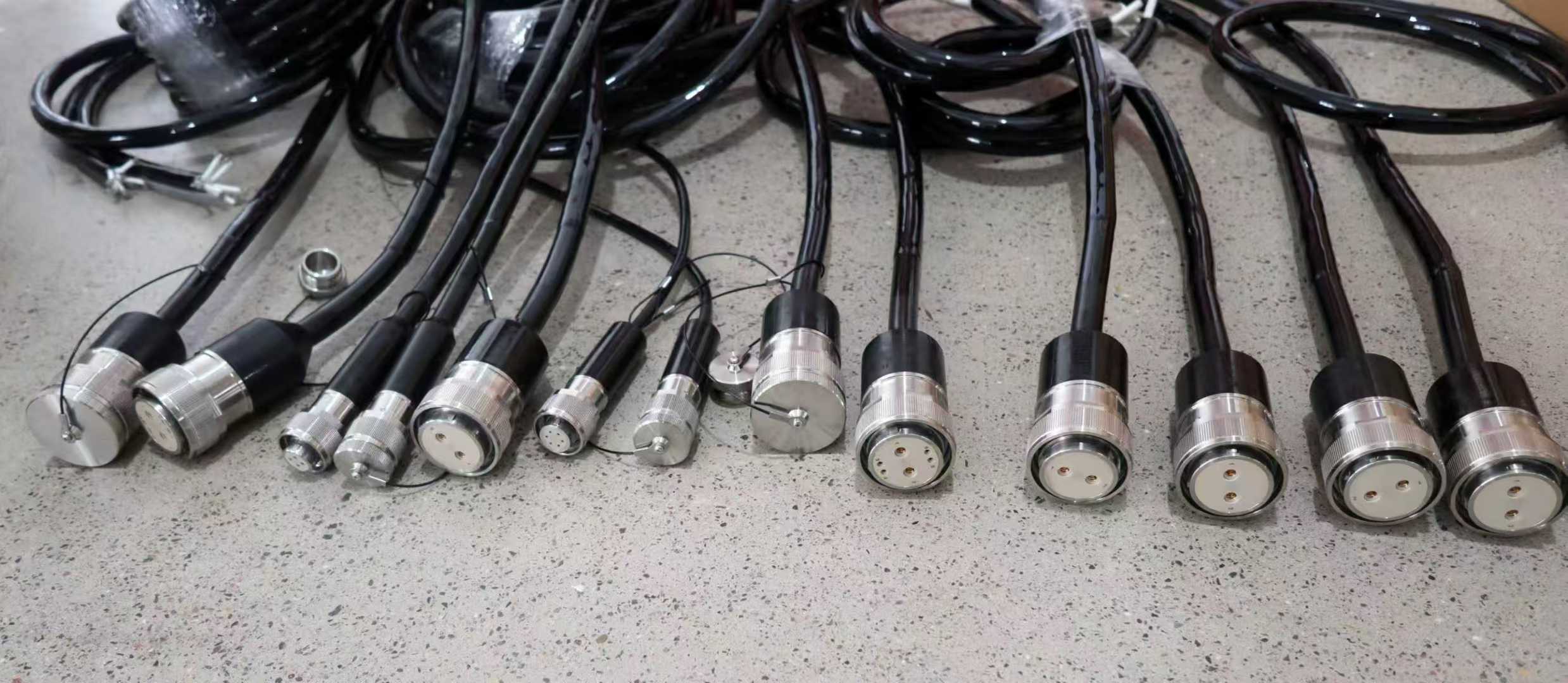 HYSF MGBH Custom Metal-Housed High-Voltage Underwater Connector (2/4/6-Pin, 5000V Rated)