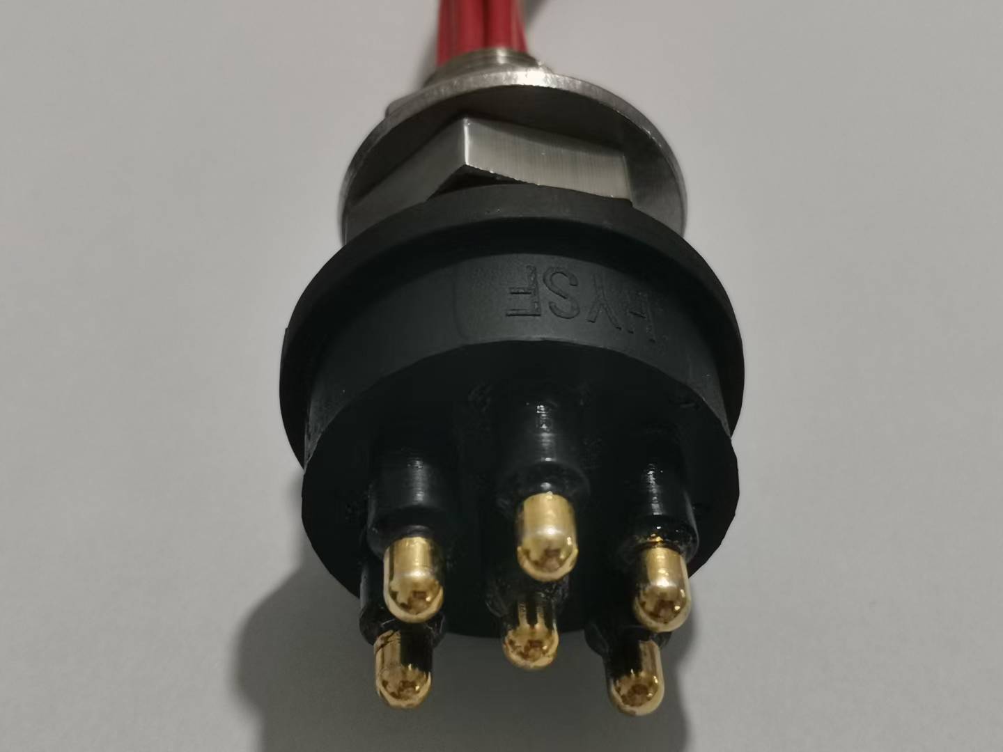 HYSF MGBH6M/F 6-Pin High-Current Underwater Connector (Custom 40A per Pin)