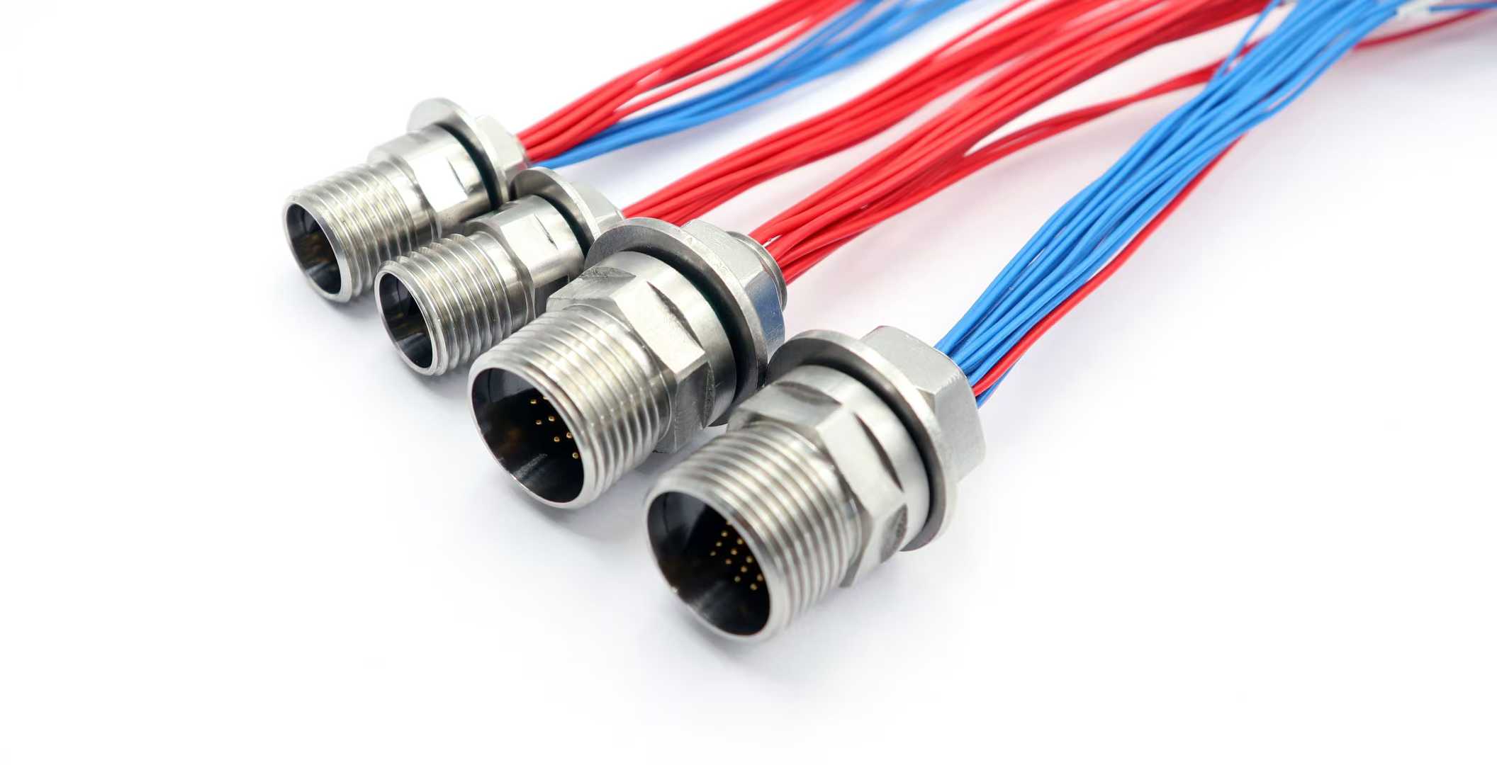 HYSF MICRO-WP-2-28 Custom Ultra-Mini Waterproof Connector (2–28 Pins, 60 MPa)