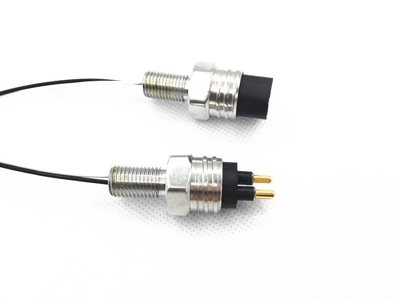 SMCBH2M 2Pin Male Micro Circular Subsea Bulkhead Stainless Steel Electrical Cable Connector for Submarine Applications