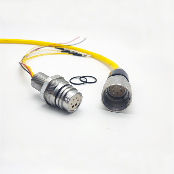 UC 1062 6Pin Underwater Fiber Optic Connector