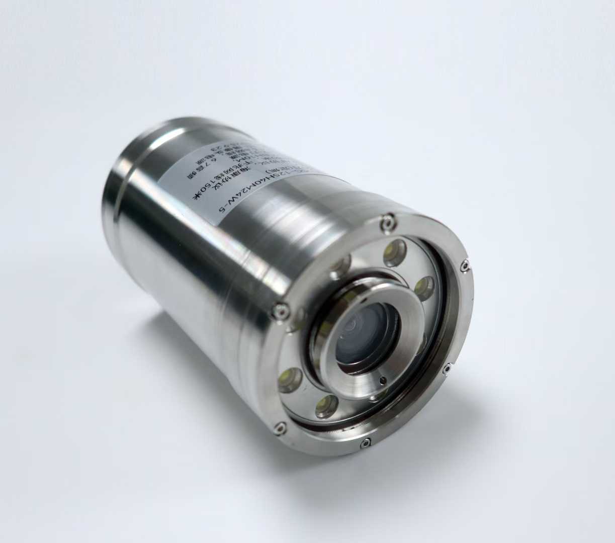 HYSF UW-CAM-5MP-40MPA Underwater Camera with 8 LED Lights (316L SS Housing)